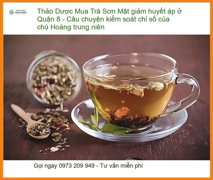 Trà Sơn Mật giảm huyết áp Quận 8 - Địa chỉ bán giao nhanh TPHCM