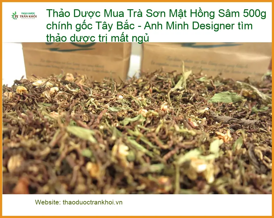Trà Sơn Mật Hồng Sâm 500g Tây Bắc - Địa chỉ Bán Giao nhanh TPHCM