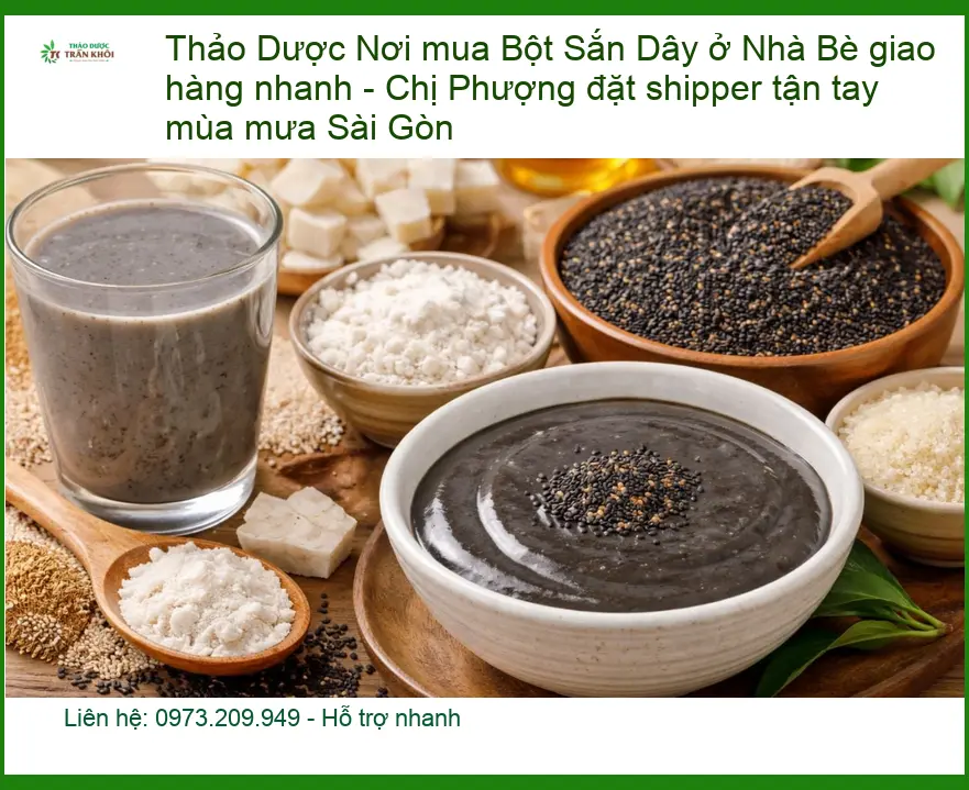 Bột Sắn Dây Nguyên Chất TPHCM Giao Nhanh Nhà Bè - Đơn vị Cung cấp Có sẵn