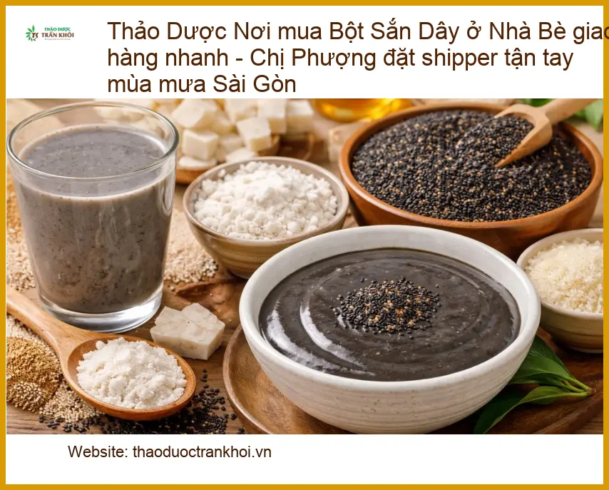 Bột Sắn Dây - Địa chỉ Bán Sỉ lẻ Giao Nhanh tận nơi tại Nhà Bè TPHCM