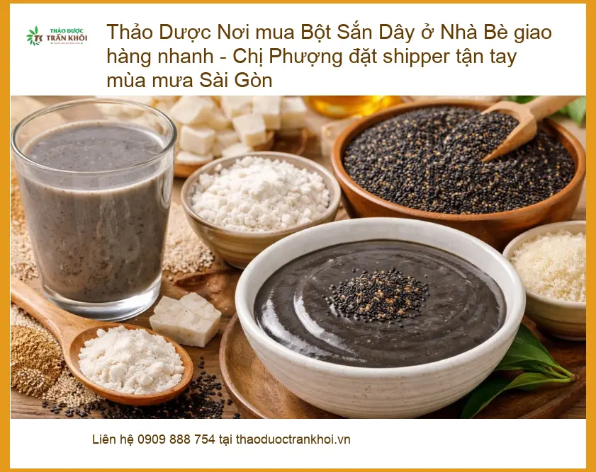 Bột Sắn Dây ở Nhà Bè giao hàng nhanh - Đơn vị Cung cấp Có sẵn TPHCM
