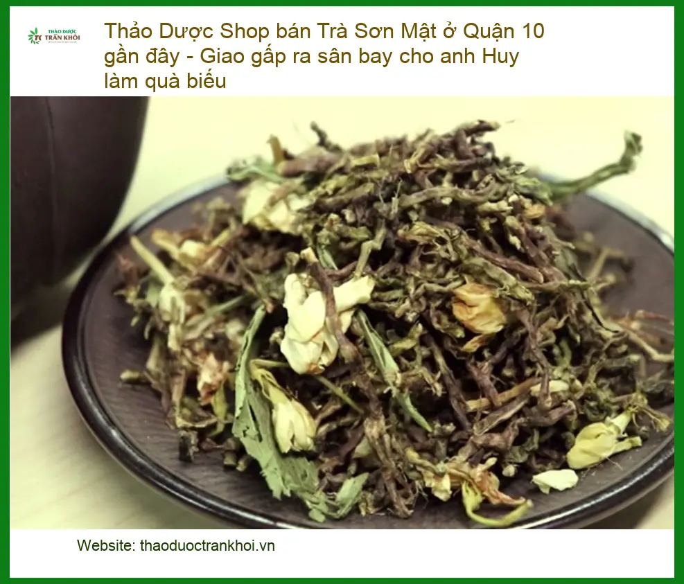 Trà Sơn Mật ở Quận 10 - Đơn vị cung cấp sỉ lẻ giao nhanh TPHCM