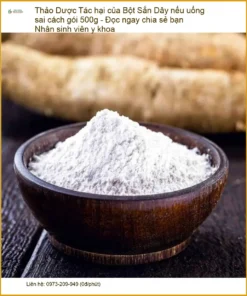 Bột Sắn Dây 500g - Tác hại uống sai cách | Địa chỉ Bán Giao nhanh TPHCM