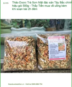 Trà Sơn Mật Tây Bắc 500g - Thầy Tiến uống đêm - Địa chỉ Bán Giao nhanh TPHCM