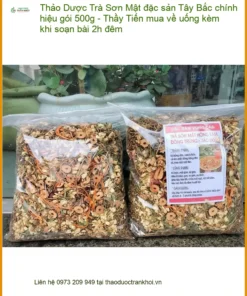 Trà Sơn Mật đặc sản Tây Bắc chính hiệu gói 500g - Bán Giao nhanh TPHCM