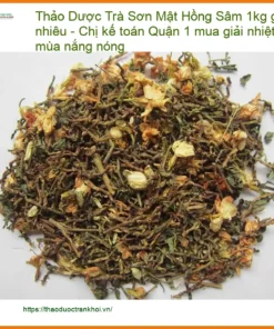 Trà Sơn Mật Hồng Sâm 1kg - Chị Thảo Quận 1 - Địa chỉ Bán Giao nhanh tại TPHCM