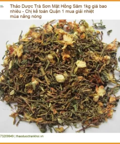 Trà Sơn Mật Hồng Sâm 1kg giá bao nhiêu tại TPHCM - Địa chỉ Bán Giao nhanh