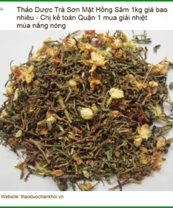 Trà Sơn Mật Hồng Sâm 1kg - Địa chỉ Bán Sỉ lẻ Giao nhanh tận nơi Quận 1 TPHCM