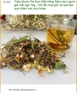 Trà Sơn Mật Hồng Sâm cho người già mất ngủ 1kg - Đơn vị sỉ lẻ có sẵn TPHCM