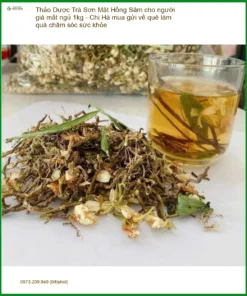 Trà Sơn Mật Hồng Sâm 1kg cho người mất ngủ - Địa chỉ bán giao nhanh TPHCM