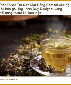 Trà Sơn Mật Hồng Sâm tốt cho hệ tiêu hóa gói 1kg - Đơn vị Cung cấp TPHCM