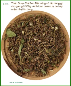 Trà Sơn Mật gói 500g hỗ trợ gan hiệu quả - Địa chỉ bán giao nhanh TPHCM