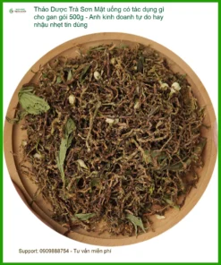 Trà Sơn Mật uống có tác dụng gì cho gan gói 500g - Địa chỉ Bán Giao nhanh