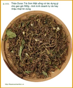 Trà Sơn Mật uống có tác dụng gì cho gan gói 500g - Địa chỉ bán giao nhanh TPHCM