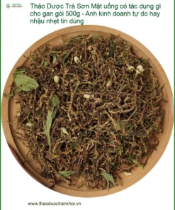 Trà Sơn Mật uống có tác dụng gì cho gan gói 500g - Sỉ lẻ Giao nhanh TPHCM