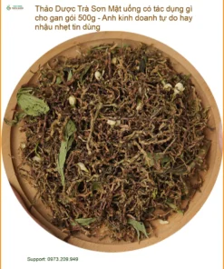 Trà Sơn Mật uống có tác dụng gì cho gan 500g - Địa chỉ bán giao nhanh TPHCM