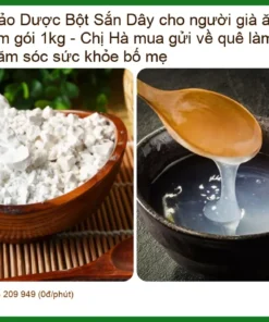 Bột Sắn Dây cho người già ăn uống kém gói 1kg - Địa chỉ Bán Giao nhanh TPHCM