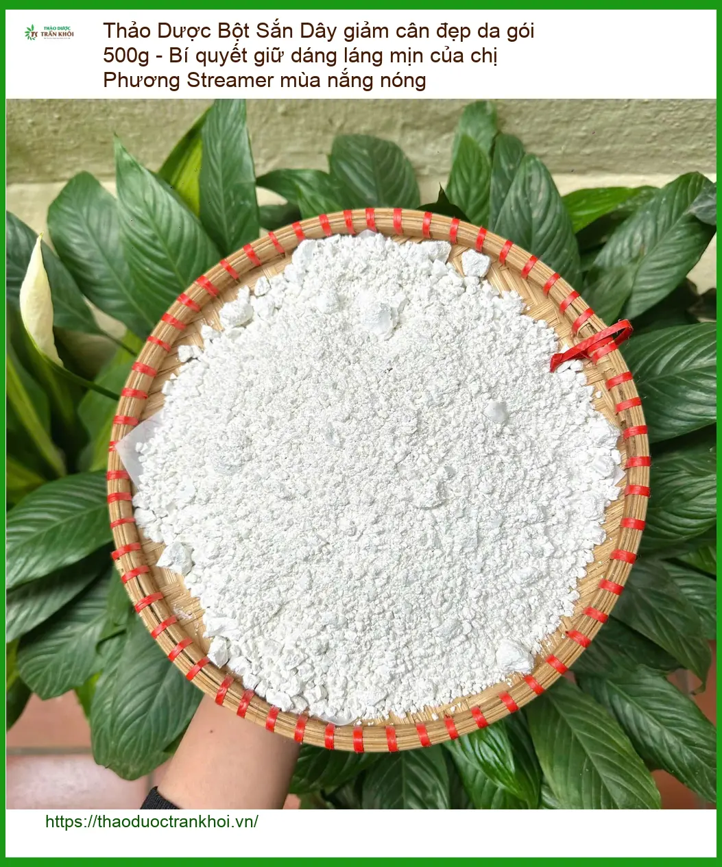 Bột Sắn Dây giảm cân đẹp da gói 500g - Địa chỉ Bán sỉ lẻ Giao nhanh TPHCM