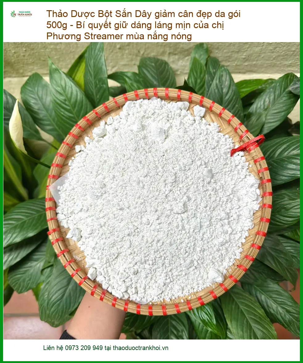 Bột Sắn Dây giảm cân đẹp da gói 500g - Địa chỉ bán giao nhanh TPHCM