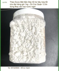 Bột Sắn Dây hỗ trợ tiêu hóa đại tràng 1kg - Địa chỉ Bán Giao nhanh TPHCM
