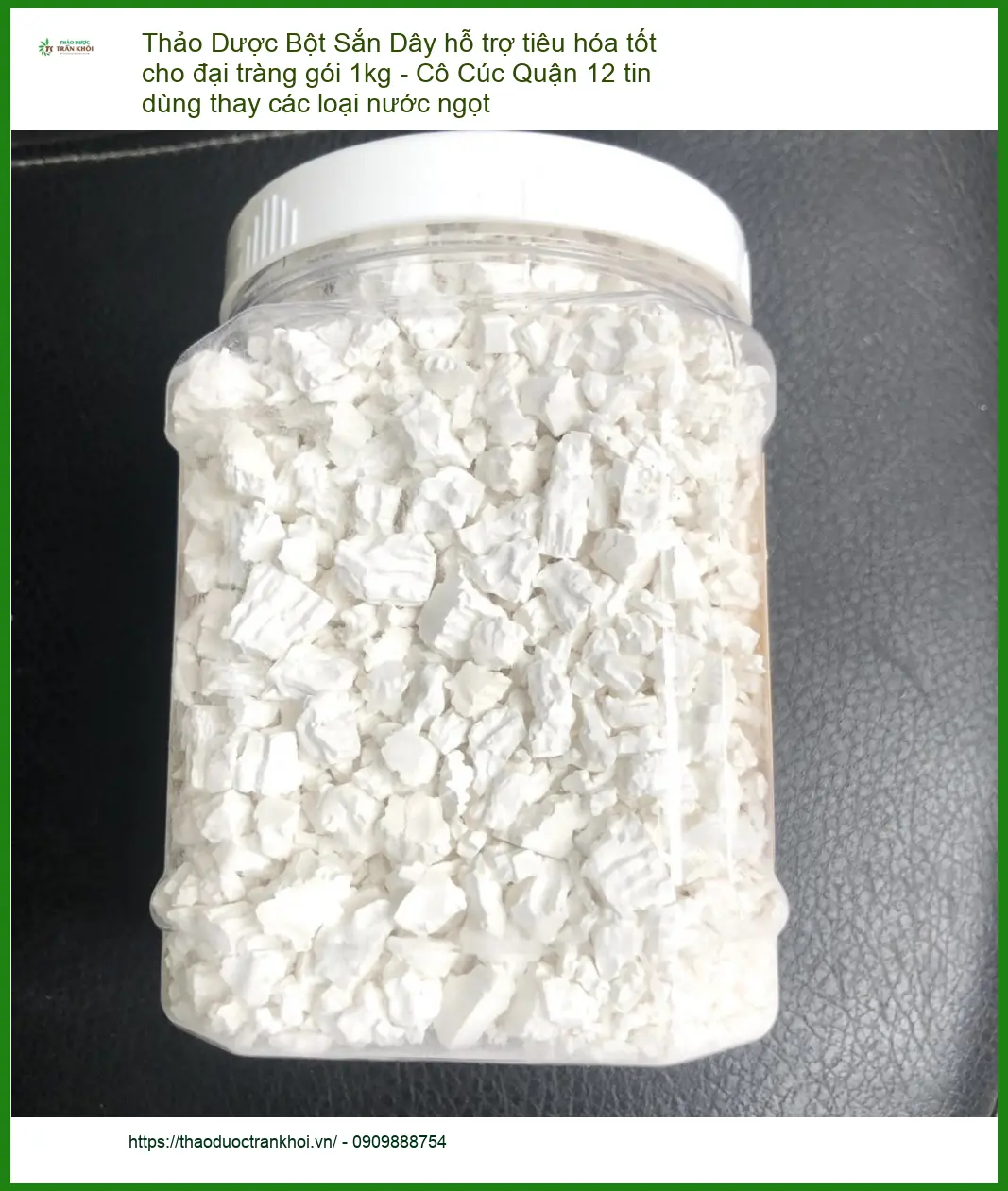 Bột Sắn Dây hỗ trợ tiêu hóa tốt cho đại tràng 1kg - Địa chỉ Bán Giao nhanh