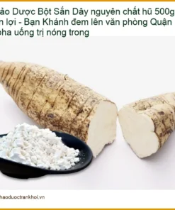 Bột Sắn Dây nguyên chất hũ 500g tiện lợi - Địa chỉ Bán Giao nhanh tại TPHCM