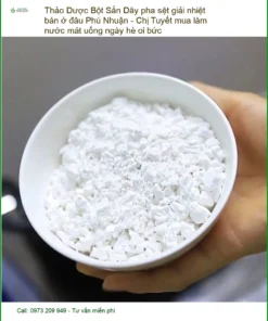 Bột Sắn Dây pha sệt giải nhiệt - Địa chỉ Bán Giao nhanh tại TPHCM