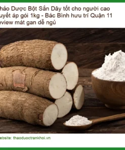 Bột Sắn Dây tốt cho người cao huyết áp - Địa chỉ Bán Giao nhanh TPHCM