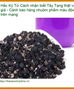 Hắc Kỷ Tử Tây Tạng - Đơn vị cung cấp Hắc Kỷ Tử Tây Tạng giao nhanh TPHCM