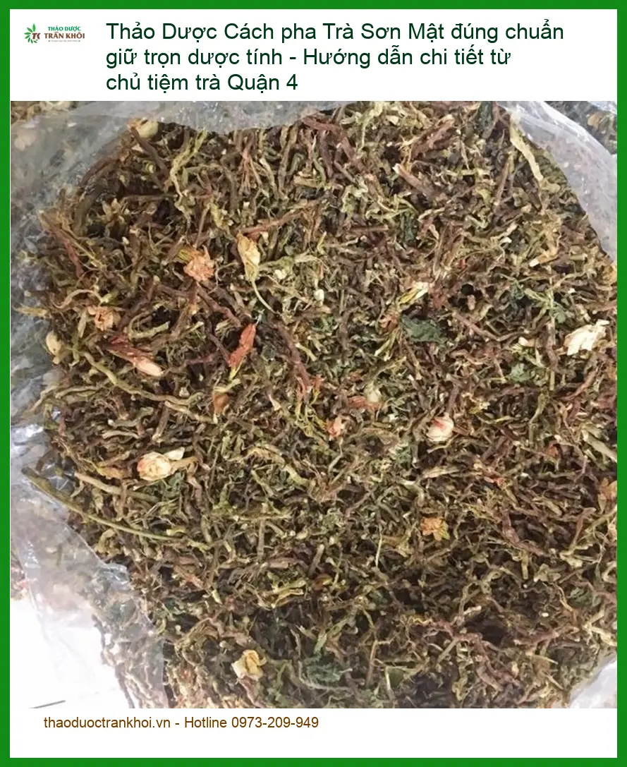Trà Sơn Mật: Hướng dẫn pha chuẩn - Đơn vị cung cấp sỉ lẻ có sẵn TPHCM