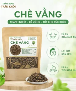 Chè vằng khô thảo dược Trần Khôi