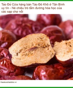 Táo Đỏ Khô Tân Bình uy tín, không tẩm đường - Địa chỉ Bán Sỉ Lẻ Giao Nhanh