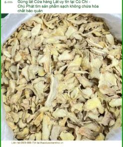 Gừng Lát Uy Tín Củ Chi - Không Hóa Chất | Đơn vị Cung cấp Sỉ lẻ TPHCM