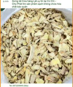 Gừng Lát Sạch Củ Chi - Không Hóa Chất Bảo Quản - Đơn vị Cung cấp Có sẵn