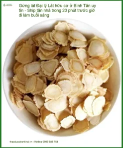 Đại lý Gừng Lát hữu cơ ở Bình Tân uy tín - Cung cấp Giao nhanh tận nơi TPHCM