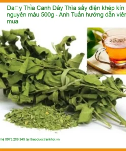 Dây Thìa Canh sấy điện khép kín nguyên màu 500g - Anh Tuấn hướng dẫn viên mua - HCM