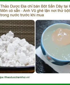 Đơn vị Cung cấp Bột Sắn Dây tại Hóc Môn Có Sẵn - Thử Bột Tận Nơi