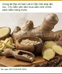Gừng Lát ở Cần Giờ ship tận nơi - Địa chỉ bán Gừng Lát giao nhanh
