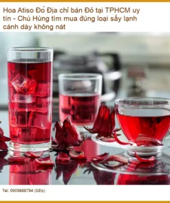 Hoa Atiso Đỏ sấy lạnh cánh dày - Địa chỉ bán sỉ lẻ giao nhanh tại TPHCM