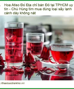 Địa chỉ bán Hoa Atiso Đỏ sấy lạnh cánh dày không nát - Giao nhanh TPHCM