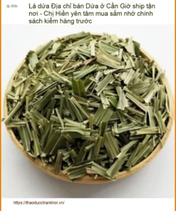 Lá Dứa Cần Giờ ship tận nơi, kiểm hàng trước - Địa chỉ bán giao nhanh TPHCM