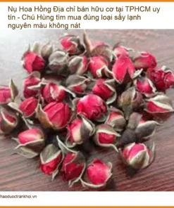 Nụ Hoa Hồng hữu cơ sấy lạnh nguyên màu - Địa chỉ Bán Có sẵn uy tín TPHCM