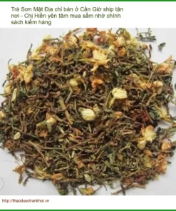 Trà Sơn Mật Cần Giờ - Chị Hiền yên tâm mua sắm - Đơn vị cung cấp giao nhanh