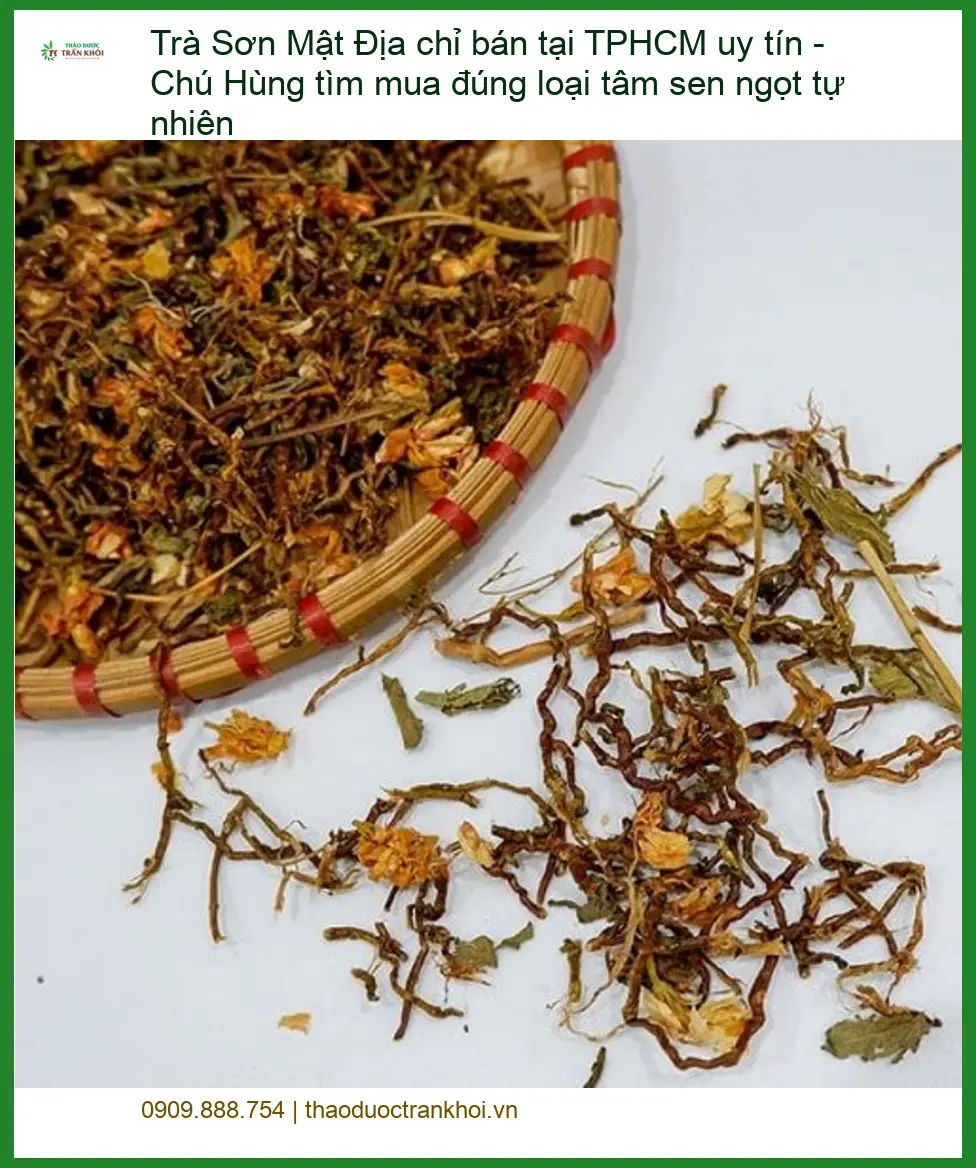 Trà Sơn Mật tại TPHCM uy tín - Địa chỉ cung cấp sỉ lẻ giao nhanh có sẵn