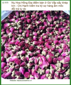 Nụ Hoa Hồng sấy khép kín chất lượng ở Gò Vấp - Địa chỉ bán sỉ lẻ giao nhanh TPHCM