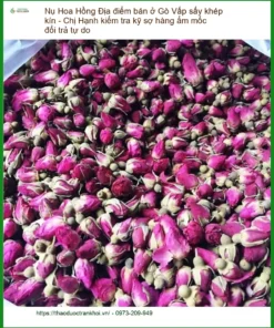 Nụ Hoa Hồng ở Gò Vấp sấy khép kín - Địa chỉ bán giao nhanh TPHCM
