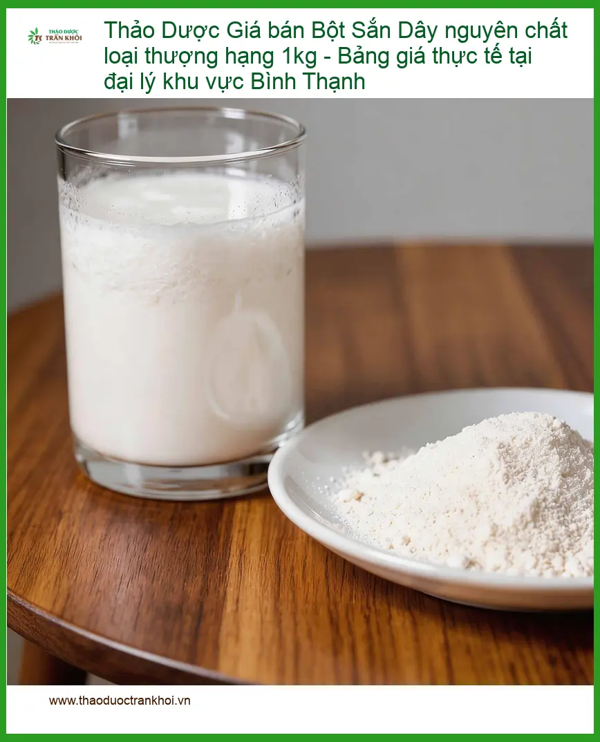 Bột Sắn Dây nguyên chất loại thượng hạng 1kg - Địa chỉ Bán Giao nhanh tại TPHCM