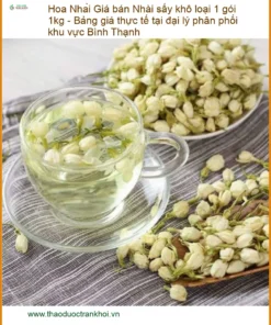 Giá bán Hoa Nhài sấy khô loại 1 gói 1kg - Địa chỉ bán sỉ lẻ có sẵn tại TPHCM