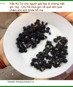 Hắc Kỷ Tử cho người già chóng mặt 1kg - Bán giao nhanh TPHCM