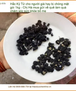 Hắc Kỷ Tử cho người già chóng mặt 1kg - Địa chỉ bán giao nhanh TPHCM